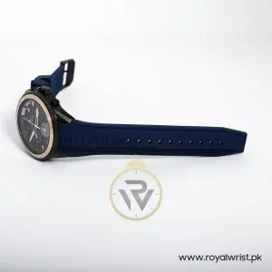Tommy Hilfiger Men’s Quartz Blue Silicone Strap Blue Dial 44mm Watch 1791860