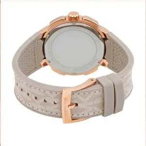 Michael Kors Women’s Quartz White Silicone Strap White Dial 42mm Watch MK6949