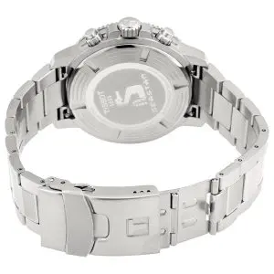 TISSOT Men’s Quartz Swiss Made Silver Stainless Steel Blue Dial 45mm Watch T120.417.11.041.03