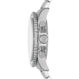 Emporio Armani Men’s Quartz Silver Stainless Steel Green Dial 43mm Watch AR11500