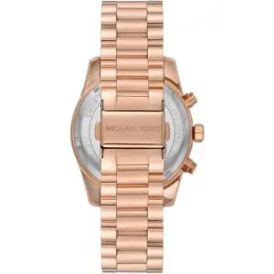 Michael Kors Women’s Quartz Rose Gold Stainless Steel Grey Dial 38mm Watch MK7217