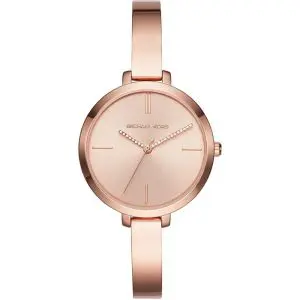 Michael Kors Women’s Quartz Rose Gold Stainless Steel Rose Gold Dial 36mm Bracelet Watch MK3735
