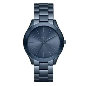 Michael Kors Women’s Quartz Blue Stainless Steel Blue Dial 42mm Watch MK3419 (Like New)