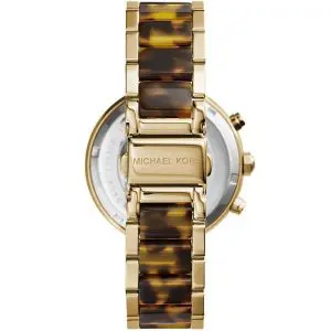 Michael Kors Women’s Quartz Two-tone Stainless Steel Gold Dial 39mm Watch MK5688