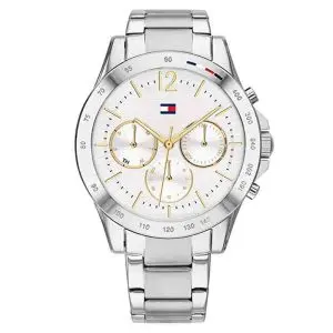 Tommy Hilfiger Women’s Quartz Silver Stainless Steel Silver Dial 38mm Watch 1782194