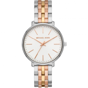 Michael Kors Women’s Quartz Two-tone Stainless Steel White Dial 38mm Watch MK3901