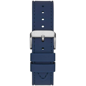 Guess Men’s Quartz Blue Silicone Strap Blue Dial 44mm Watch W1108G4