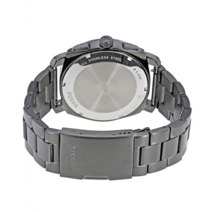 Fossil Men’s Quartz Grey Stainless Steel Grey Dial 45mm Watch FS5172