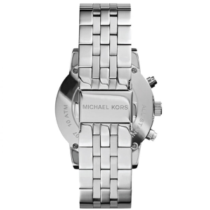 Michael Kors Women’s Quartz Silver Stainless Steel Mother Of Pearl Dial 38mm Watch MK5020
