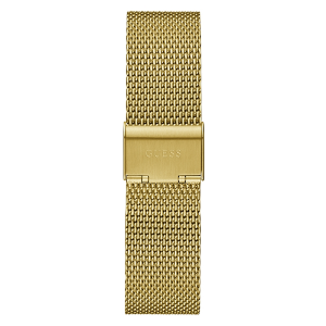 Guess Men’s Quartz Gold Stainless Steel Black Dial 42mm Watch GW0214G2