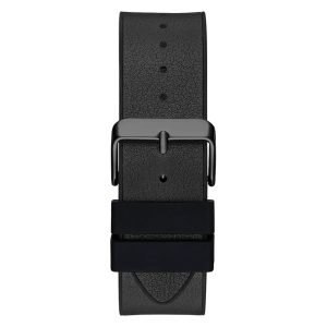 Guess Men’s Quartz Black Silicone Strap Black Dial 44mm Watch GW0500G2