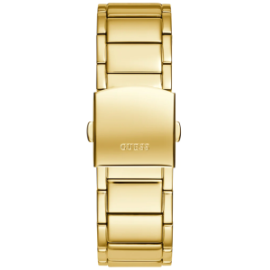 Guess Men’s Quartz Gold Stainless Steel Black Dial 43mm Watch GW0456G1