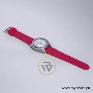 Tommy Hilfiger Men’s Quartz Pink Silicone Strap White Dial 40mm Watch 1781258/2
