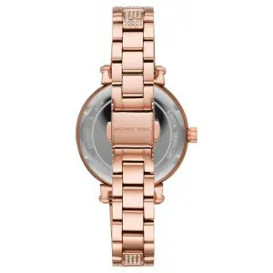 Michael Kors Women’s Quartz Rose Gold Stainless Steel Rose Gold Dial 36mm Watch MK4354