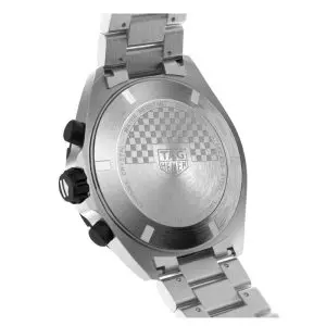 Tag Heuer Men’s Quartz Swiss Made Silver Stainless Steel Black Dial 43mm Watch CAZ1010.BA0842