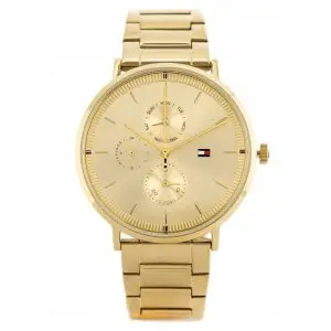 Tommy Hilfiger Women’s Quartz Gold Stainless Steel Gold Dial 38mm Watch 1782297