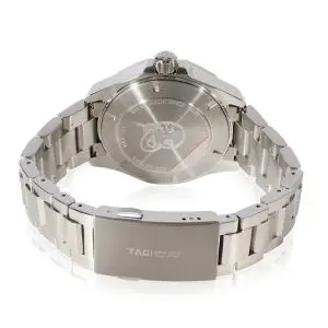 Tag Heuer Men’s Automatic Swiss Made Silver Stainless Steel Green Dial 43mm Watch WAY2015.BA0927