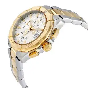 Tag Heuer Men’s Automatic Swiss Made Two-tone Stainless Steel Grey Dial 43mm Watch CAY2121.BB0923