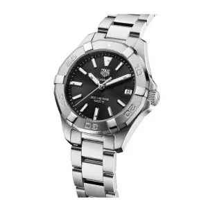 Tag Heuer Women’s Quartz Swiss Made Silver Stainless Steel Black Dial 32mm Watch WBD1310.BA0740