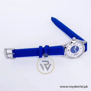 Tommy Hilfiger Women’s Quartz Blue Silicone Strap White Blue Dial 30mm Watch 1781117