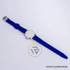 Tommy Hilfiger Women’s Quartz Blue Silicone Strap White Blue Dial 30mm Watch 1781117