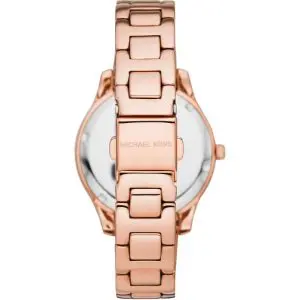 Michael Kors Women’s Quartz Rose Gold Stainless Steel White Dial 36mm Watch MK4557 - Image 3