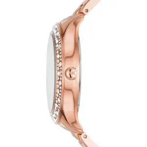 Alternative view of Michael Kors Women’s Quartz Rose Gold Stainless Steel White Dial 36mm Watch MK4557