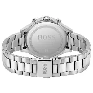 Hugo Boss Women’s Quartz Silver Stainless Steel Gold Dial 38mm Watch 1502565