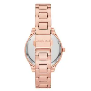 Michael Kors Women’s Quartz Rose Gold Stainless Steel Pink Dial 36mm Watch MK1068