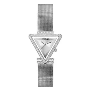 Guess Women’s Quartz Silver Stainless Steel Silver Dial 34mm Watch GW0508L1