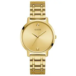 Guess Women’s Quartz Gold Stainless Steel Gold Dial 40mm Watch W1313L2