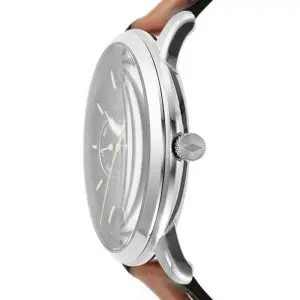Fossil Men’s Quartz Brown Leather Strap Blue Dial 42mm Watch FS5903