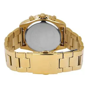 Guess Women’s Quartz Gold Stainless Steel White Dial 38mm Watch GW0457L1