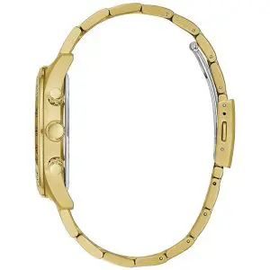 Guess Men’s Quartz Gold Stainless Steel Gold Dial 42mm Watch GW0329G3