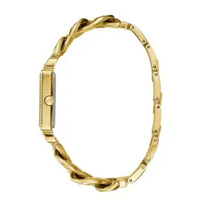 Guess Women’s Quartz Gold Stainless Steel White Dial 28mm Watch W1030L2