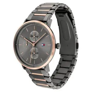 Tommy Hilfiger Women’s Quartz Two-tone Stainless Steel Grey Dial 38mm Watch 1782300