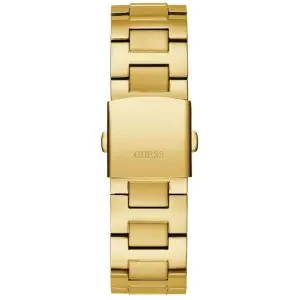 Guess Men’s Quartz Gold Stainless Steel Black Dial 46mm Watch GW0489G2