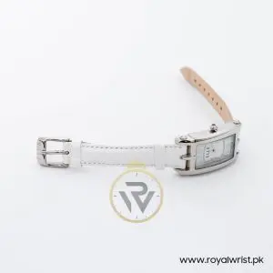 Elle Women’s Quartz White Leather Strap White Mother Of Pearl Dial 23mm Watch EL20051S01N