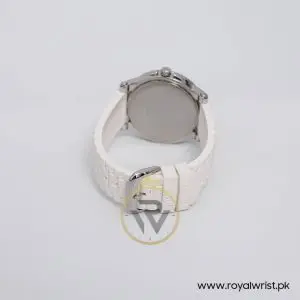 Juicy Couture Women’s Quartz White Silicone Strap White Dial 39mm Watch 1900788