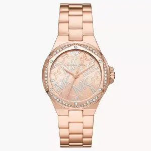 Michael Kors Women’s Quartz Rose Gold Stainless Rose Gold Dial 37mm Watch MK7405