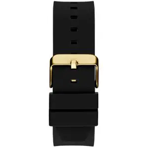 Guess Men’s Quartz Black Silicone Strap Black Dial 43mm Watch GW0569G2