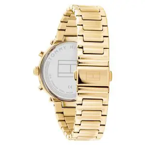 Tommy Hilfiger Women’s Quartz Gold Stainless Steel Silver Dial 38mm Watch 1782490