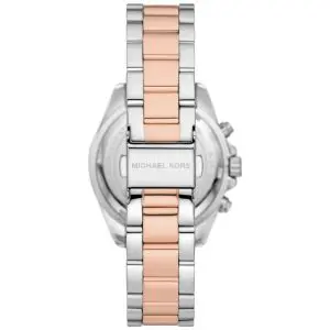 Michael Kors Women’s Quartz Two Tone Stainless Steel White Dial 36mm Watch MK7258