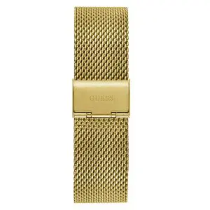 Guess Men’s Quartz Gold Stainless Steel Black Dial 44mm Watch GW0582G2