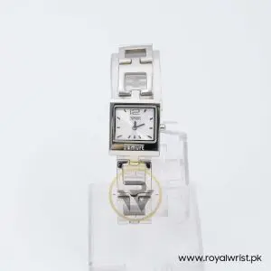 Esmurt Women’s Quartz Silver Stainless Steel Silver Dial 21mm Watch SL3036