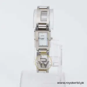 Esmurt Women’s Quartz Silver Stainless Steel Light Blue Dial 17mm Watch SL3015