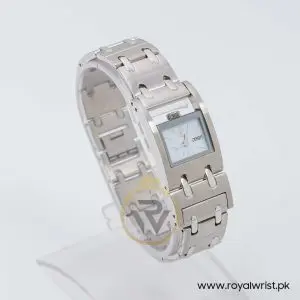 Esmurt Women’s Quartz Silver Stainless Steel Sky Blue Dial 22mm Watch 5620LMB