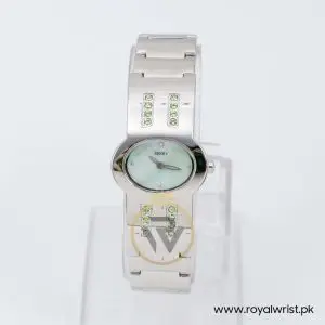 Seksy Women’s Quartz Silver Stainless Steel Mother Of Pearl Dial 26mm Watch 4797