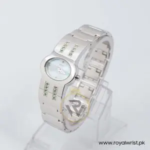 Seksy Women’s Quartz Silver Stainless Steel Mother Of Pearl Dial 26mm Watch 4797