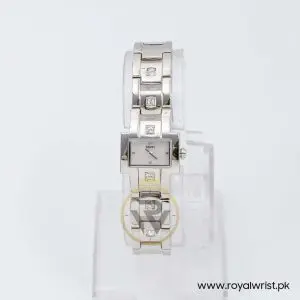 Seksy Women’s Quartz Silver Stainless Steel Mother Of Pearl Dial 20mm Watch 4801